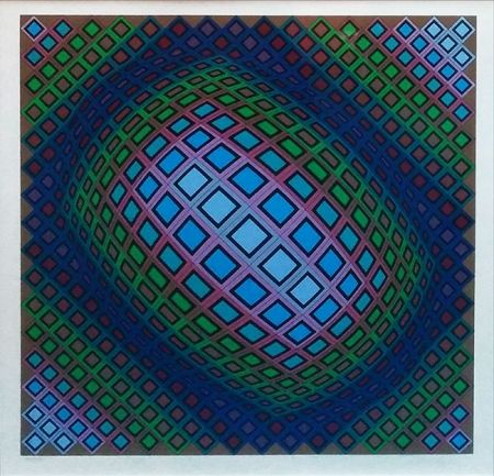 Screenprint Vasarely - UNKNOWN TITLE