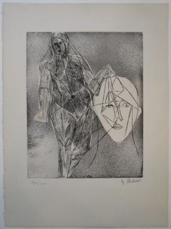 Etching And Aquatint Richier - Untitled