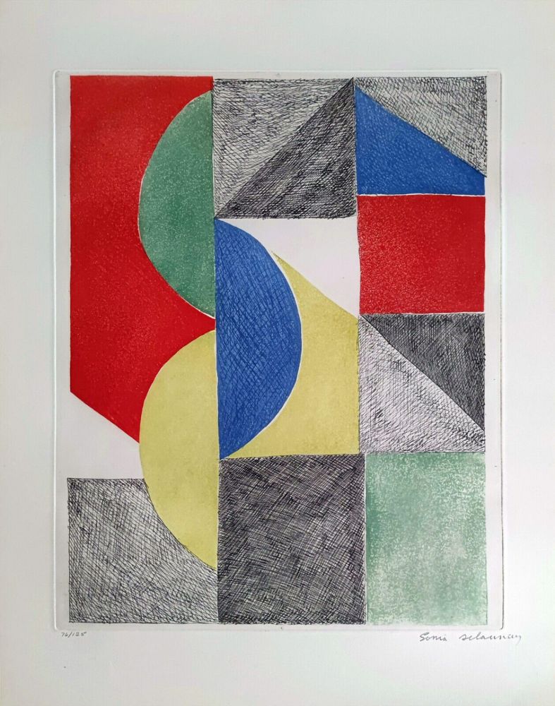 Etching And Aquatint Delaunay - Untitled
