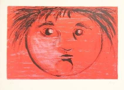Lithograph Baj - UNTITLED
