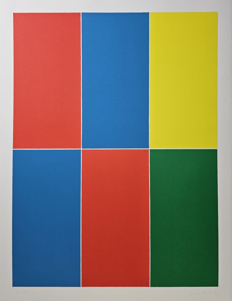 Lithograph Manz - Untitled