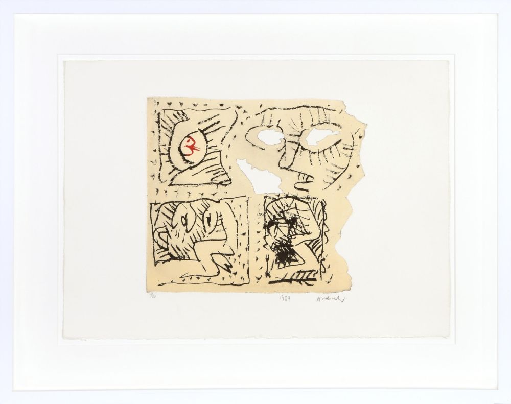 Aquatint Alechinsky - Untitled