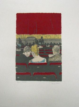 Lithograph Brianchon - Untitled