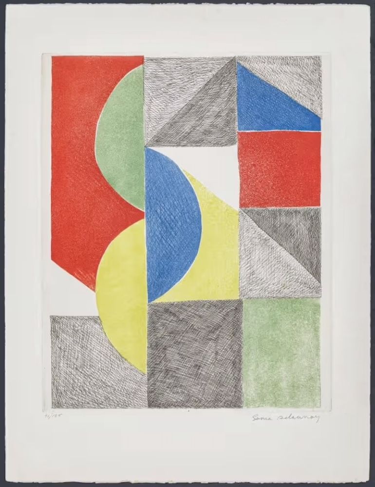 Etching Delaunay - Untitled