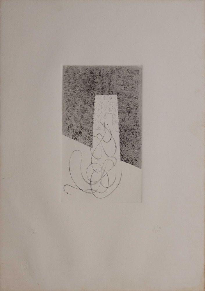 Engraving Melotti - Untitled