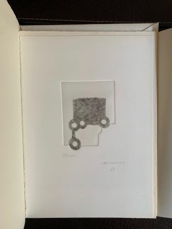 Engraving Chillida - Untitled 
