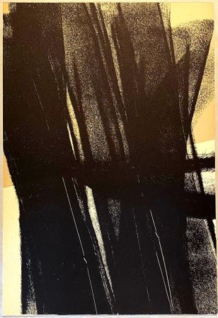 Lithograph Hartung - Untitled,