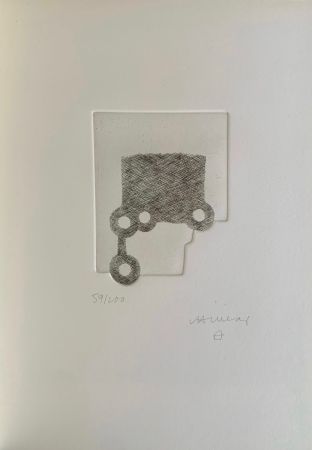 Engraving Chillida - Untitled 