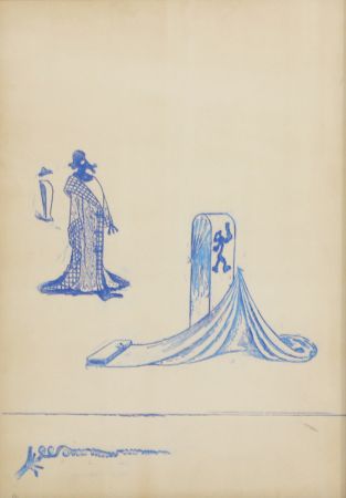 Lithograph Ernst - UNTITLED