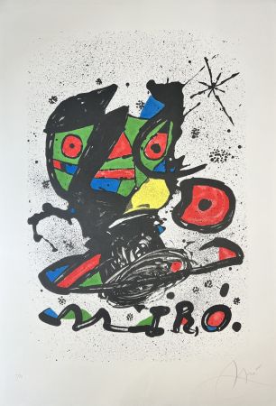 Lithograph Miró - Untitled 