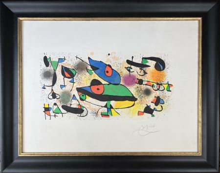 Lithograph Miró - Untitled