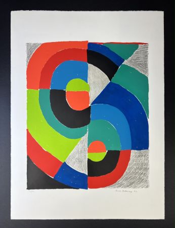 Lithograph Delaunay - Untitled  