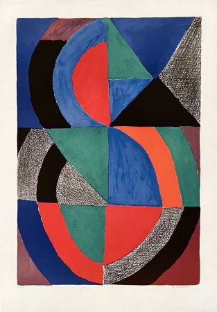 Lithograph Delaunay - Untitled