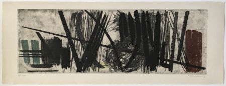 Etching Hartung - Untitled