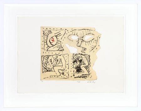 Aquatint Alechinsky - Untitled