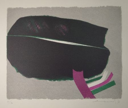 Lithograph Evrard - Untitled