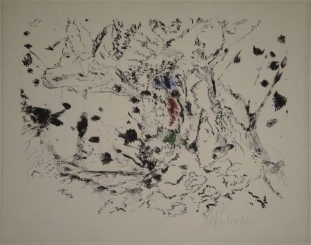 Lithograph Weiler - Untitled