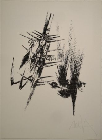 Lithograph Lam - Untitled