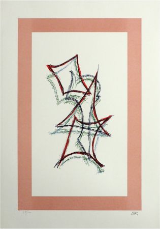 Lithograph Ray - Untitled