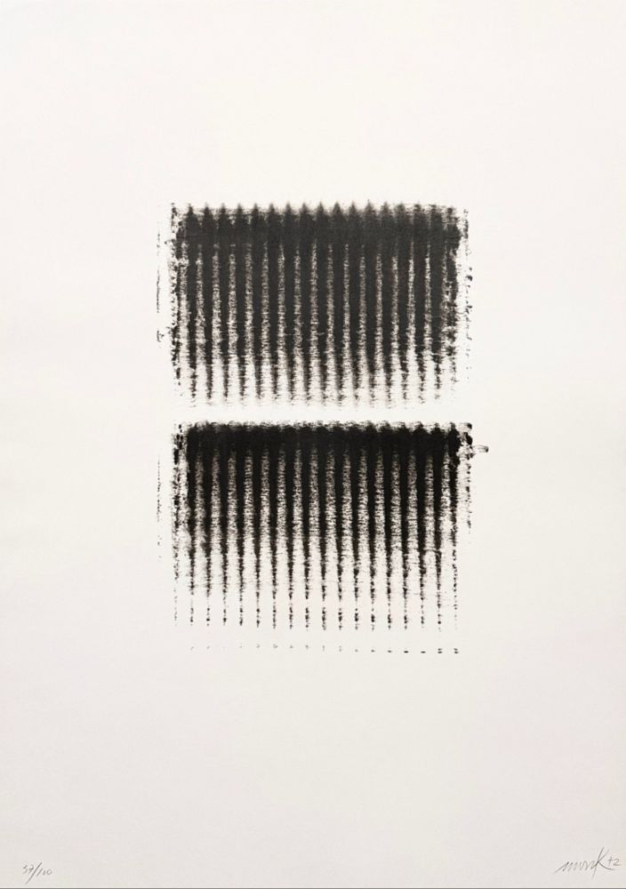 Screenprint Mack - Untitled - Struktur