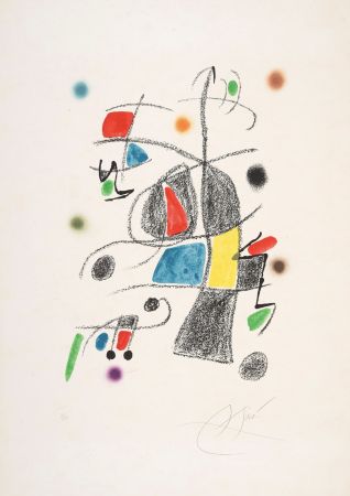 Lithograph Miró - Untitled 2 from Maravillas con variaciones acrósticas