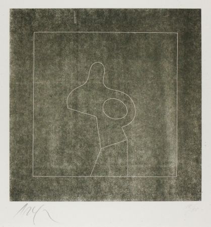 Woodcut Arp - Untitled (Abstraction)