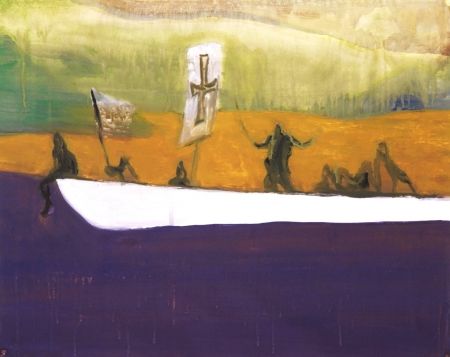 Aquatint Doig - Untitled (Canoe)