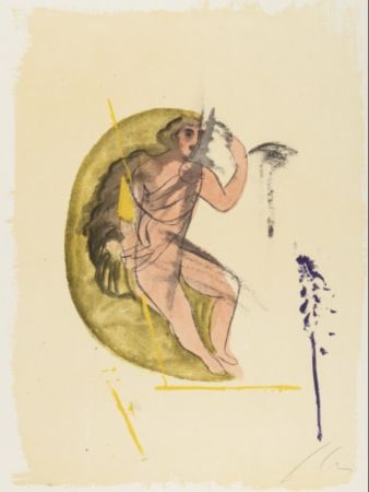 Screenprint Chia - Untitled (Columbus: In Search of a New Tomorrow)