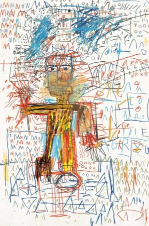 Screenprint Basquiat - Untitled (from Figure Portfolio)