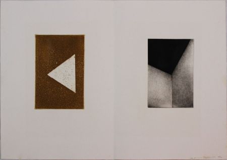 Etching And Aquatint Gibson - Untitled from 'Metafora' portfolio