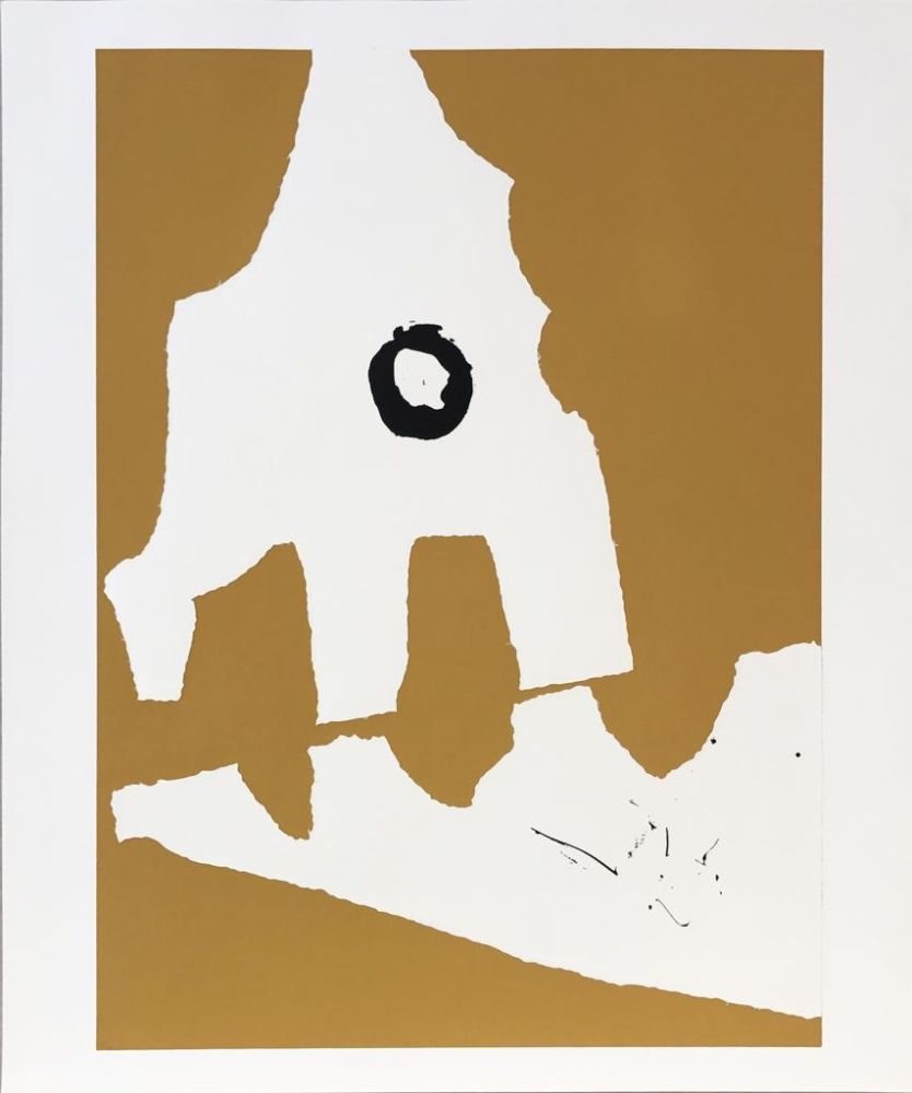 Screenprint Motherwell - Untitled from Ten Works by Ten Painters Portfolio