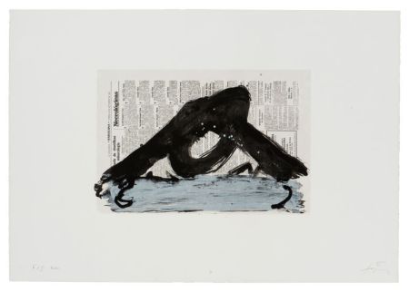 Lithograph Tàpies - Untitled, from the portfolio ‘Suite 63 x 90’