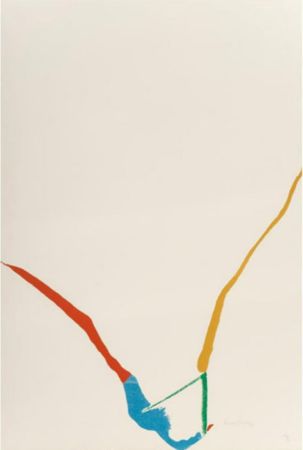 Multiple Frankenthaler - Untitled from ''What red lines can do'',