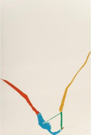 Multiple Frankenthaler - Untitled from ''What red lines can do''