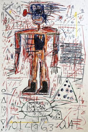Screenprint Basquiat - Untitled II from The Figure Portfolio