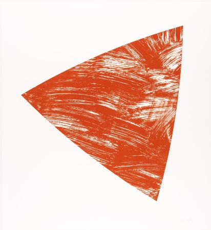 Lithograph Kelly - Untitled (Red State I)