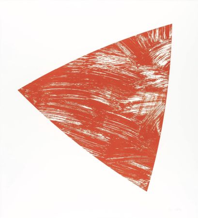 Lithograph Kelly - Untitled (Red State I)