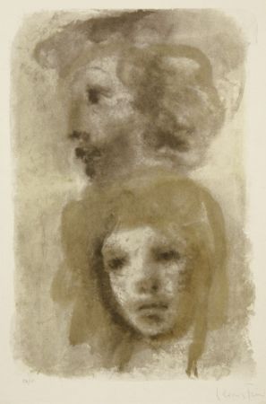 Lithograph Fini - Untitled (two portraits)