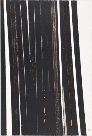 Screenprint Venet - Untitled X (Lignes droites)