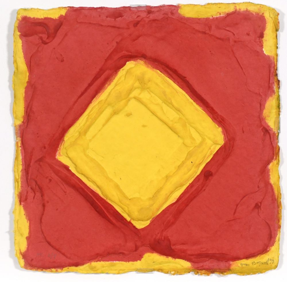 Etching Bogart - Untitled (yellow – red)