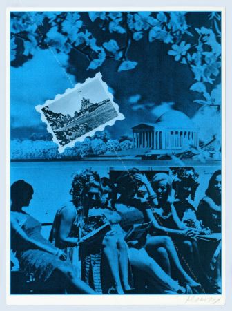 Screenprint Monory - USA 76 XIX - Bicentenaire Kit