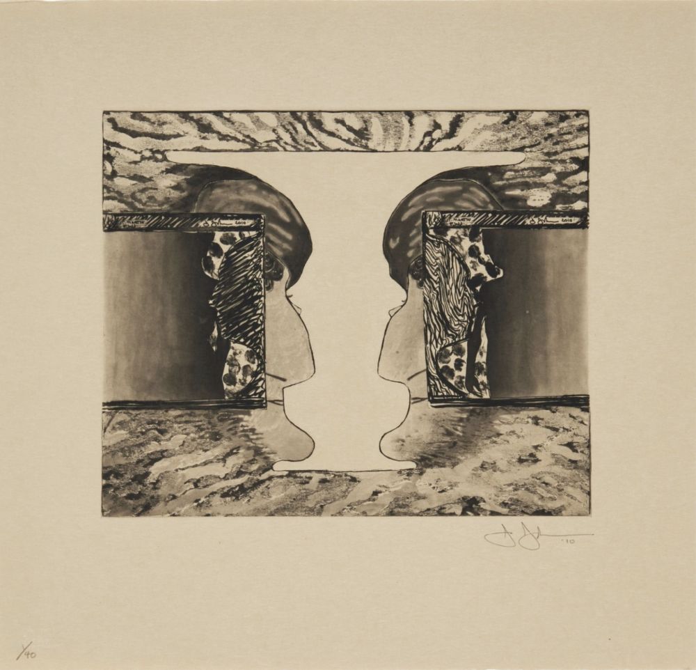 Etching And Aquatint Johns - Valentine