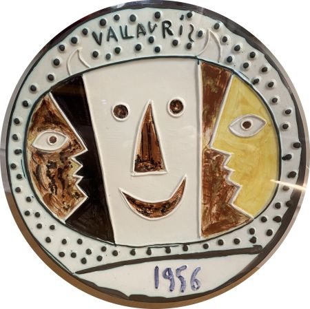 Ceramic Picasso - Vallauris (A.R. 331)