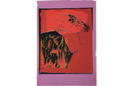 Screenprint Warhol - Vanishing Animals: California Condor