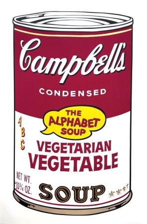 Screenprint Warhol - Vegetarian Vegetable, II.56 from Campbell's Soup II