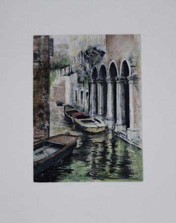 Etching And Aquatint Schibli - Venedig / Venice