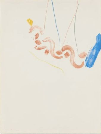 Lithograph Frankenthaler - Venice II