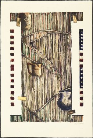 Lithograph Johns - Ventriloquist (color)