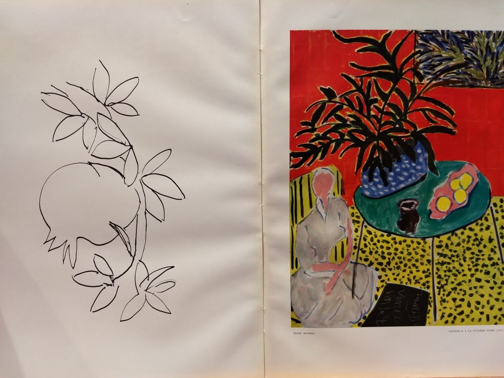 Linocut de Henri Matisse, La Lance on Amorosart