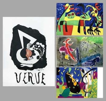 Illustrated Book Chagall - Verve 27-28